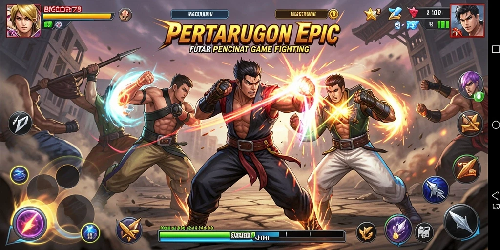 Tampilan gameplay BIGCOR78 yang menegangkan dan mengesankan.