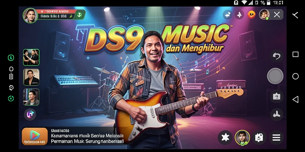 Screenshot gameplay DS99 dengan tampilan antarmuka yang menarik.