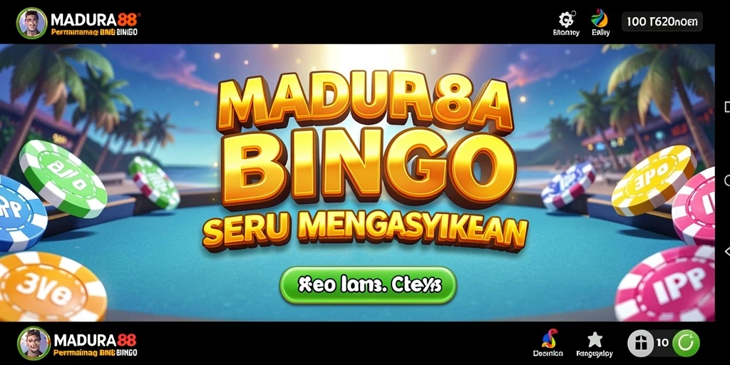 Tampilan luar biasa saat bermain Bingo di MADURA88.