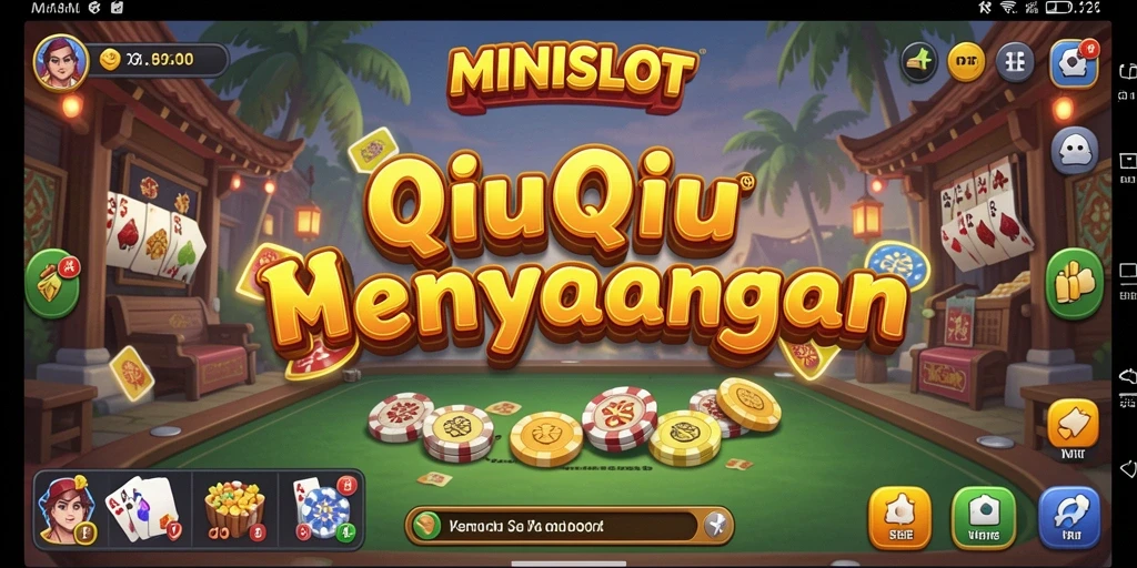 Screenshot gameplay QiuQiu MINISLOT yang menarik.