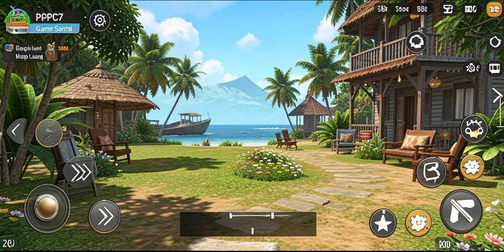 Tampilan gameplay seru dari PCPC7 yang menyenangkan.