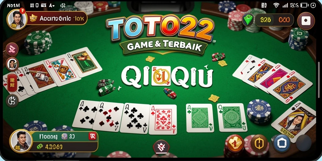 Tampilan gameplay QiuQiu yang seru dan menarik di TOTO22.