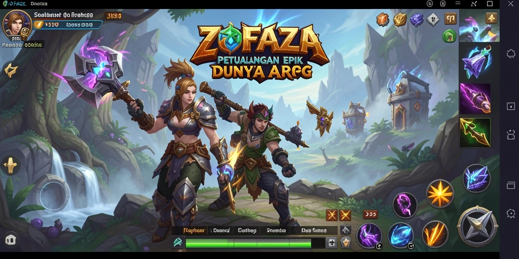 Gameplay mendebarkan dengan pertempuran seru di ZOFAZA.